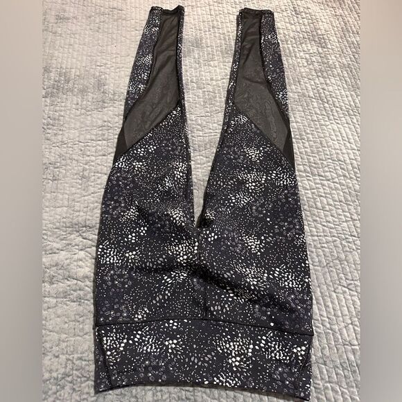VICTORIA'S SECRET SPORT KNOCKOUT TIGHTS PANTS Sz S Women Grey & Black Le… - Picture 6 of 14